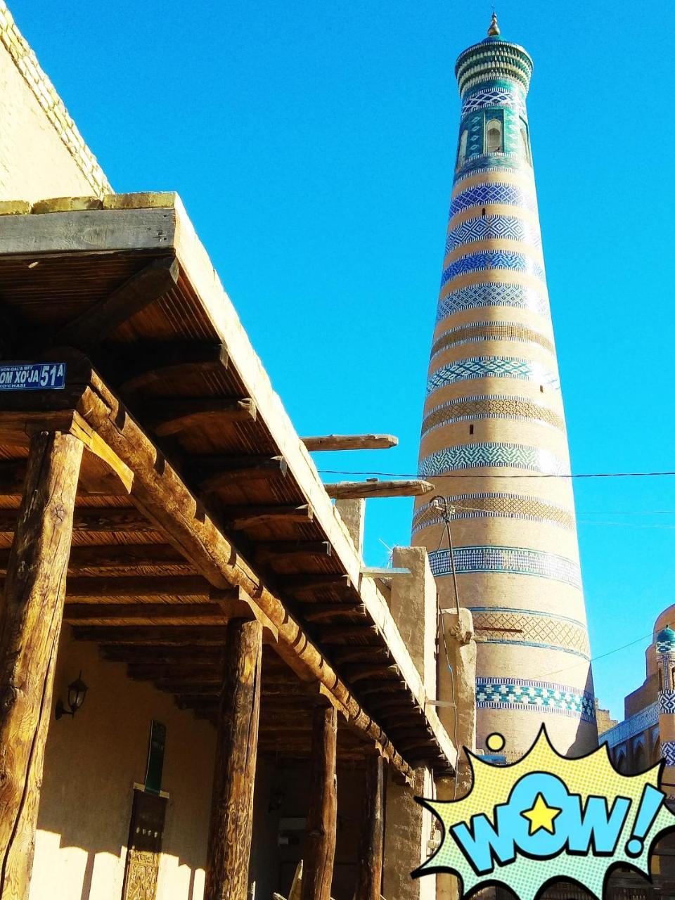 B&B, Khiva ,, Abdullah " In Ichan Kala 外观 照片
